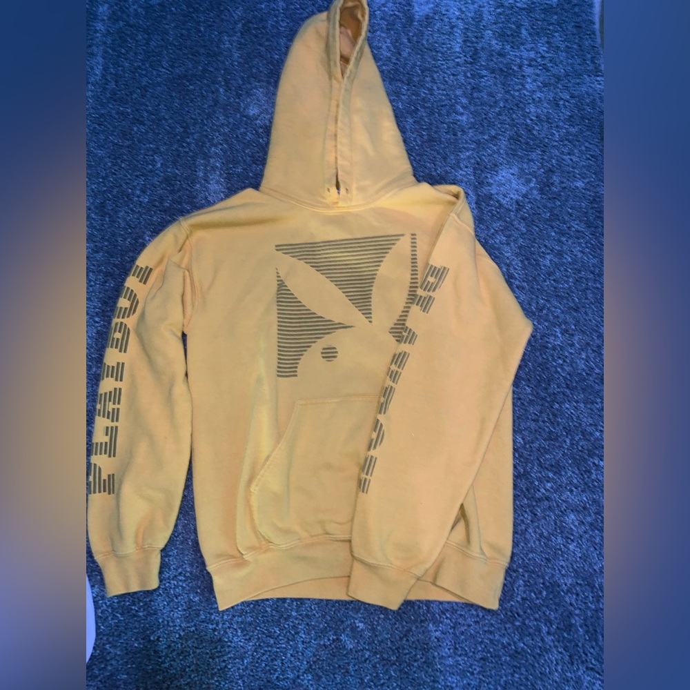 Playboy hoodie, it is missing the hoodie strings though! Size small/medium